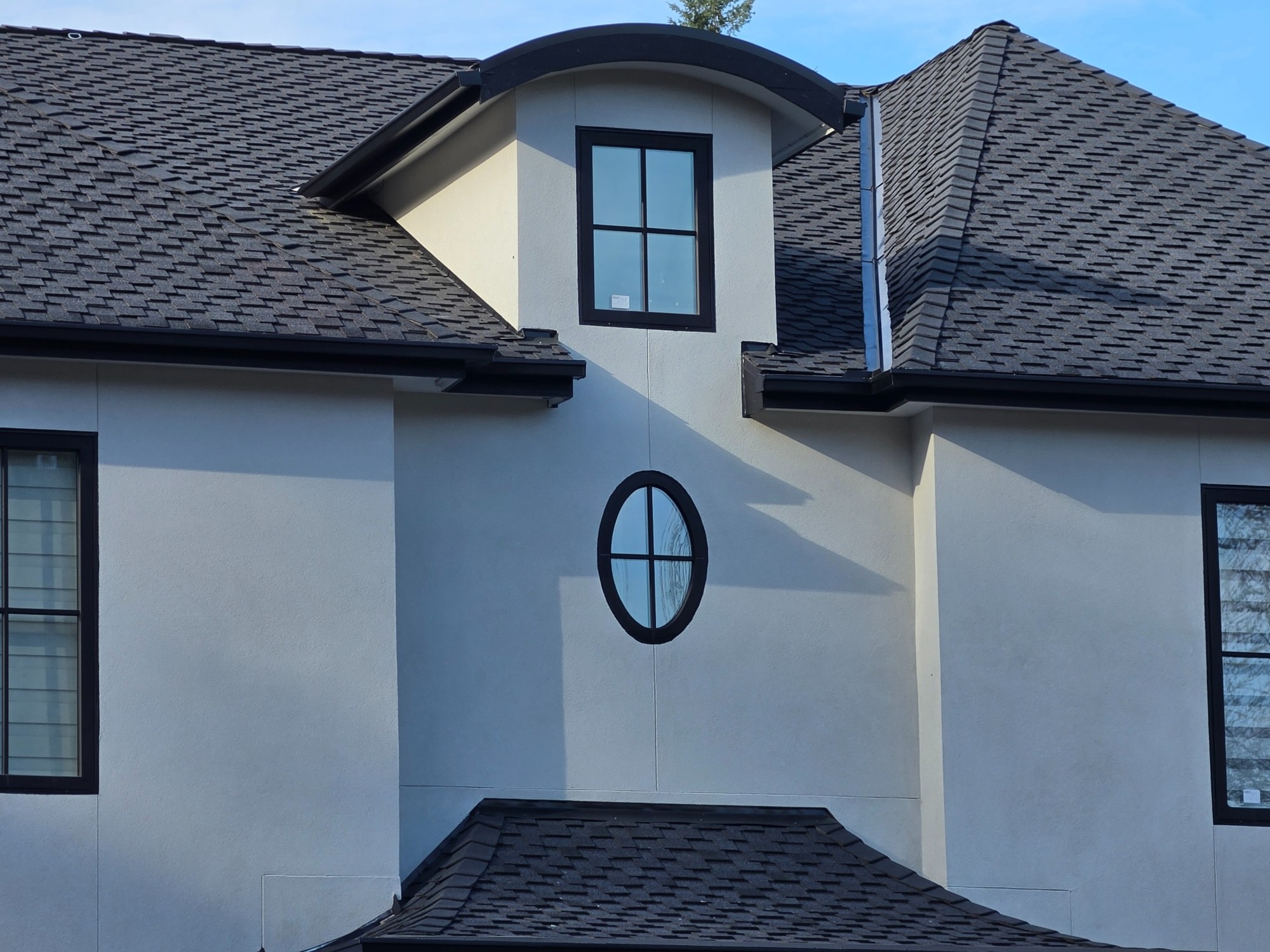 Stucco & Stone Residence - Custom Residential Exterior Finish